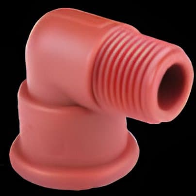 90° street elbow, male-female