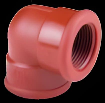 90° elbow, female-female
