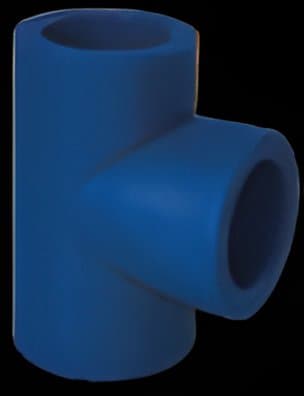 Blue PP-R tee