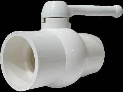 PVC SCH 40 fitting: Compact Ball Valve (light type)